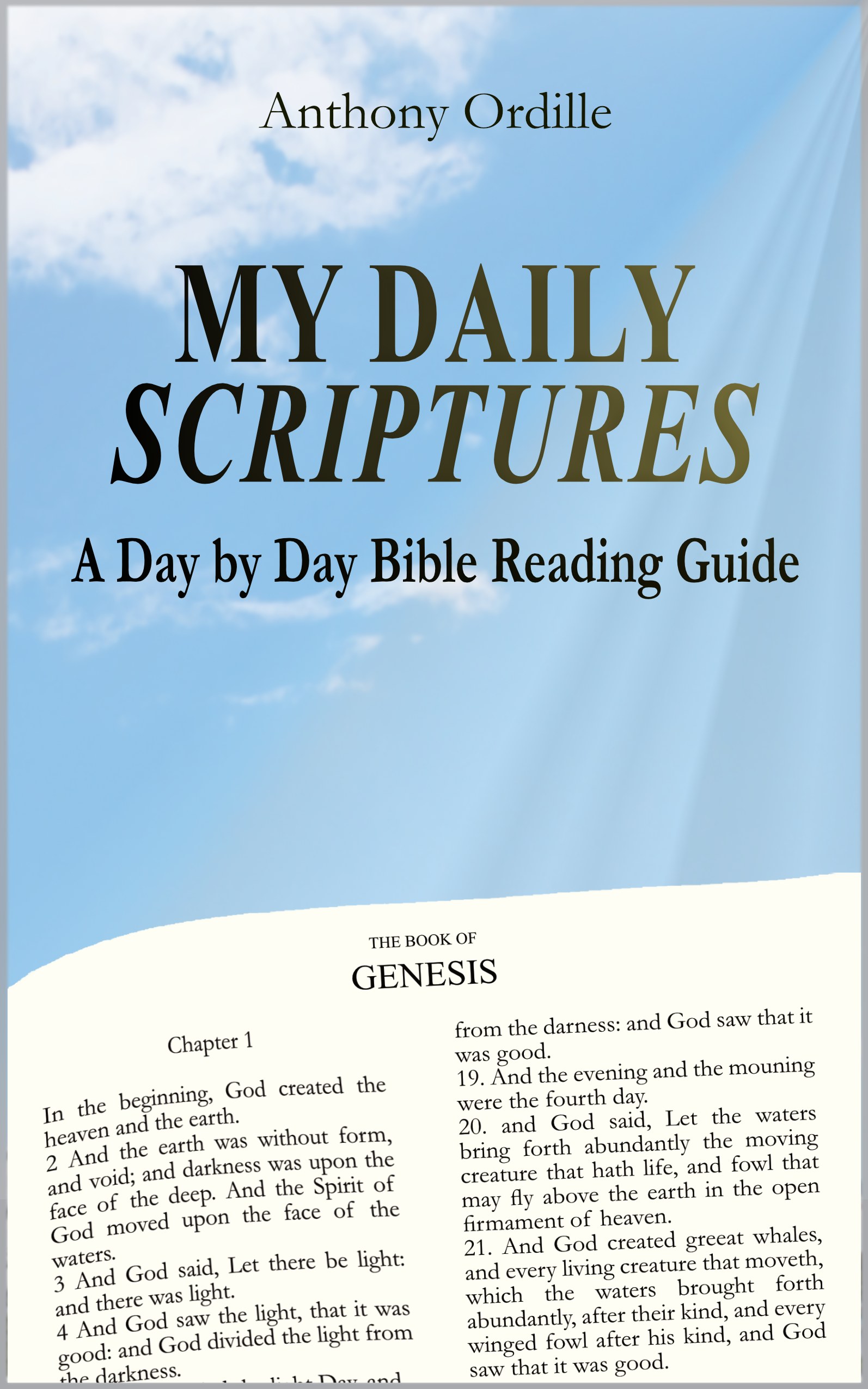 Cover of My Daily Scriptures: A Day by Day Bible Reading Guide